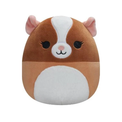 Gambar Squishmallows Boneka Garret Guine Pig 19 Cm - Cokelat