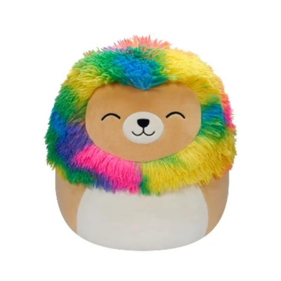 Gambar Squishmallows Boneka Leo Lion Rainbow Mane 30.4 Cm - Mix