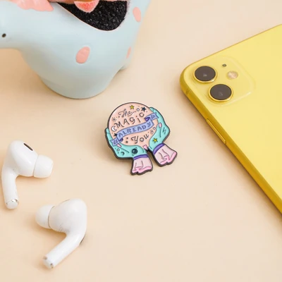 Gambar Ataru Pin Enamel The Magic Is Already In You