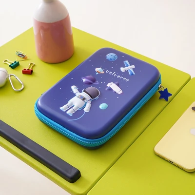 Gambar Ataru Tempat Pensil Hardcase Astronout - Biru