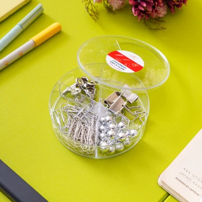 Gambar Ataru Set Paper Clip 4 Model - Silver