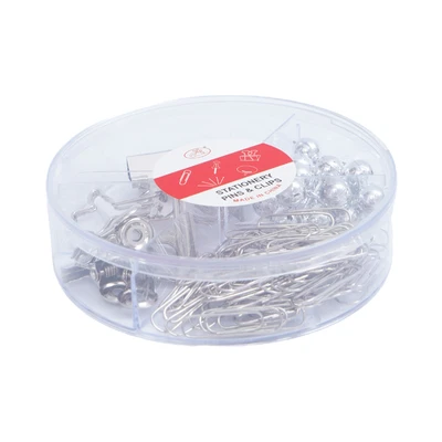 Gambar Ataru Set Paper Clip 4 Model - Silver