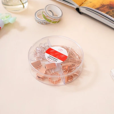 Gambar Ataru Set Paper Clip 4 Model - Rose Gold