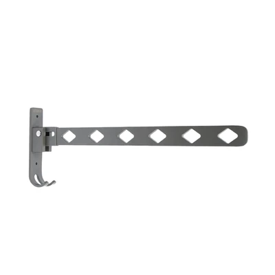 Gambar Stora Gantungan Baju Pintu Lipat - Silver Grey