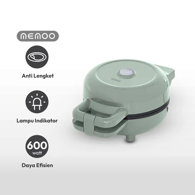 Gambar Memoo Waffle Maker Mini - Hijau