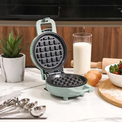 Gambar Memoo Waffle Maker Mini - Hijau