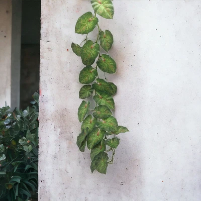 Gambar Arthome Tanaman Artifisial Garland Rohdea Leaf 24.1x24.1x116.8 cm - Hijau