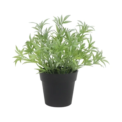 Gambar Arthome Tanaman Artifisial Grass Dengan Pot 20.3x20.3x22 cm Random