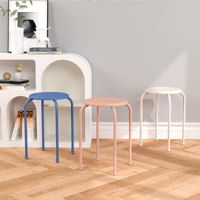 Gambar Soleil Bangku Metal - Biru Gummy