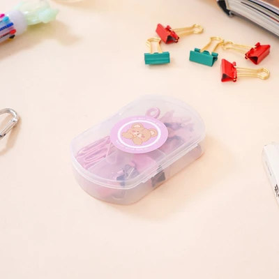 Gambar Ataru Set Paper Clip 3 Model - Ungu