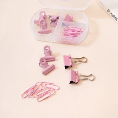 Gambar Ataru Set Paper Clip 3 Model - Ungu
