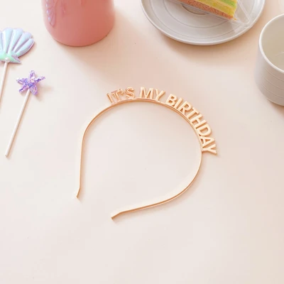 Gambar Ataru Bando Happy Birthday - Gold