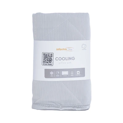 Gambar Informa Sleep 43x63 cm Pelindung Bantal Cooling St - Abu-Abu