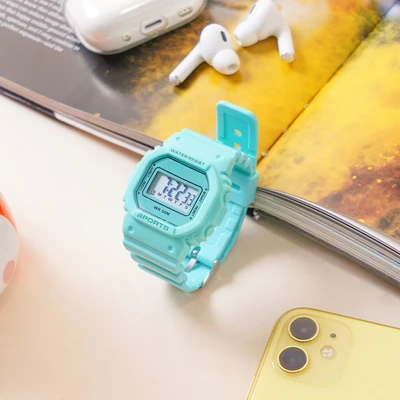 Gambar Ataru Jam Tangan Digital Simple - Teal