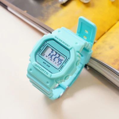 Gambar Ataru Jam Tangan Digital Simple - Teal