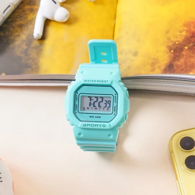Gambar Ataru Jam Tangan Digital Simple - Teal
