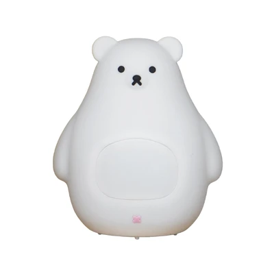 Gambar Informa Lampu Tidur Dengan Jam Alarm Bear 13x11x16 cm