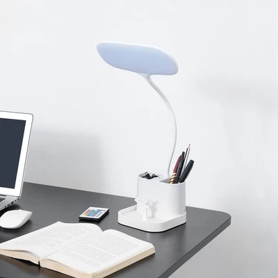 Gambar Informa Lampu Meja LED Dengan Tempat Penyimpanan - Putih