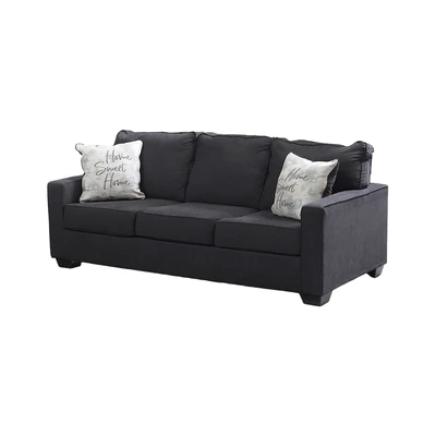 Gambar Ashley Lucina Set Sofa Fabric - Abu-abu Charcoal