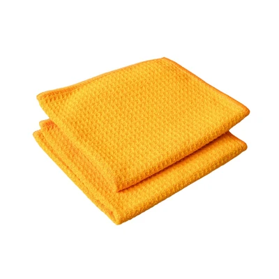 Gambar Proclean Set 2 Pcs Kain Lap Microfiber Checker - Oranye