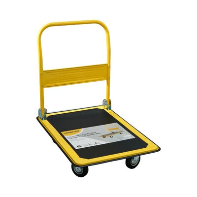 Gambar Krisbow Troli Barang Lipat Big 300 Kg - Kuning