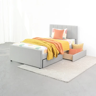 Gambar Informa 120x200 cm Livy Tempat Tidur Anak - Abu-Abu