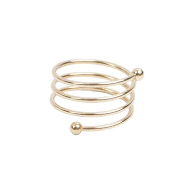 Gambar Ataru Cincin Wanita Cross Set 6 pcs - Gold