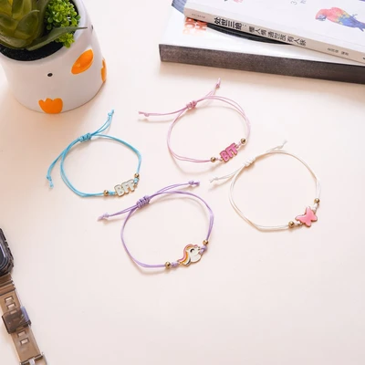 Gambar Ataru Gelang Anak Unicorn Set 4 pcs