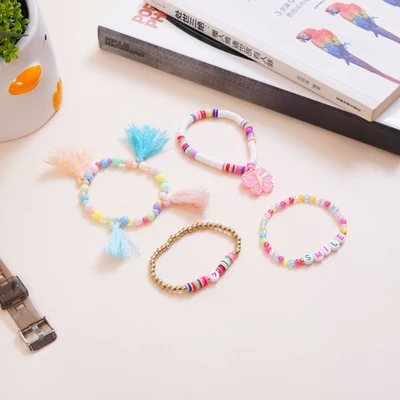 Gambar Ataru Gelang Anak Dengan Tassel Set 3 pcs