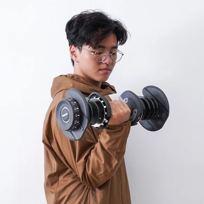Gambar Kinetic 24 kg Adjustable Dumbbell
