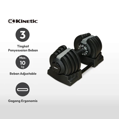 Gambar Kinetic 3 In 1 Adjustable Dumbbell