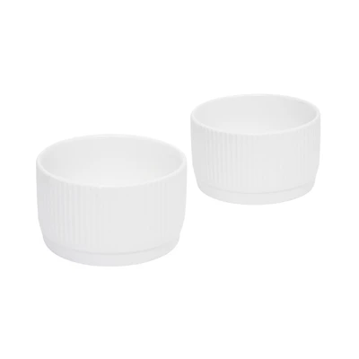 Gambar Appetite Nayla Mangkuk Ramekin Set 2 pcs - Putih