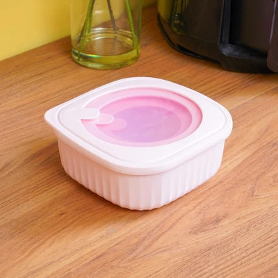 Gambar Appetite Millie Wadah Makanan Square Set 3 pcs - Pink