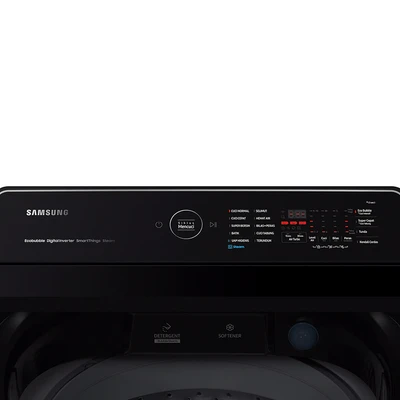 Gambar Samsung Mesin Cuci Top Loading 18 kg WA18CG6886BVSE - Hitam