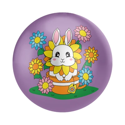 Gambar Paso Bola Pvc Rabbit - Ungu