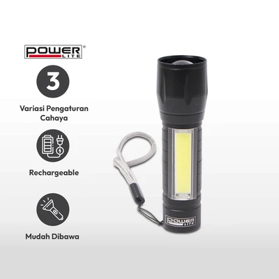 Gambar Powerlite Senter Led Rechargeable 120 Lumens