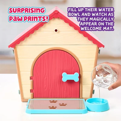 Gambar Little Live Pets Set Boneka My Puppys Home Puppy Blonde Flat Pack - Cokelat