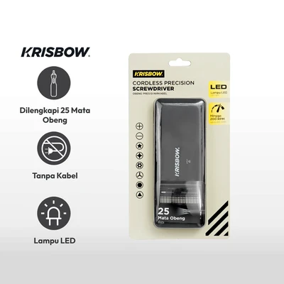 Gambar Krisbow Obeng Presisi Elektrik Cordless
