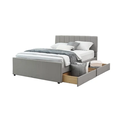 Gambar Informa 160x200 cm Livy Tempat Tidur - Abu-Abu