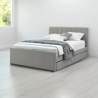 Gambar Informa 180x200 cm Livy Tempat Tidur - Abu-Abu