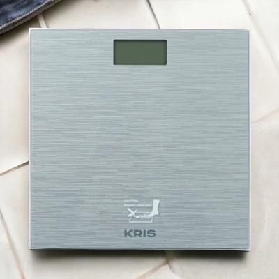 Gambar Kris Timbangan Badan Digital Personal 180 kg - Abu-Abu