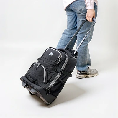 Gambar Luggo Nero Koper Polyester Backpack 2in1 19 inch - Hitam