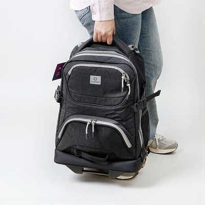 Gambar Luggo Nero Koper Polyester Backpack 2in1 19 inch - Hitam