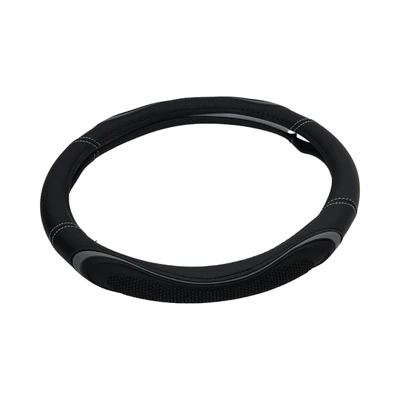 Gambar Otto Klasse Sarung Stir Mobil Heavyduty - Hitam/Abu-Abu