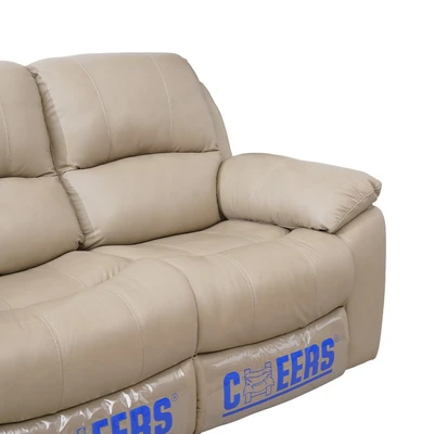 Gambar Cheers Maurice Sofa Recliner Kulit 2 Seater - Cokelat Latte