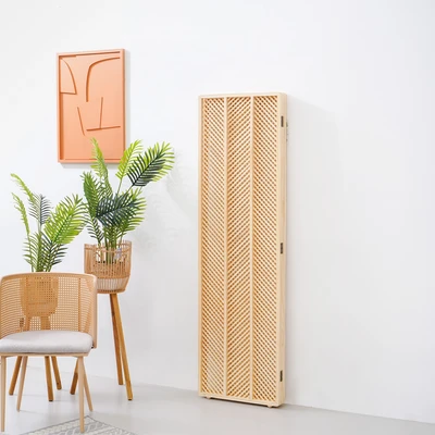 Gambar Informa Chevrone Partisi 3 Panel Natural MH50