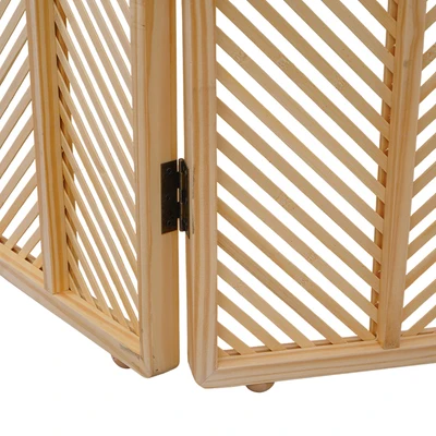 Gambar Informa Chevrone Partisi 3 Panel Natural MH50