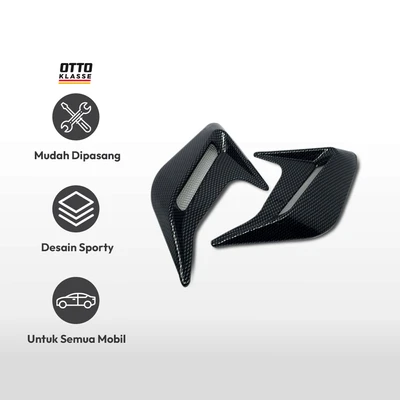 Gambar Otto Klasse Set 2 Pcs Air Flow Mobil - Hitam