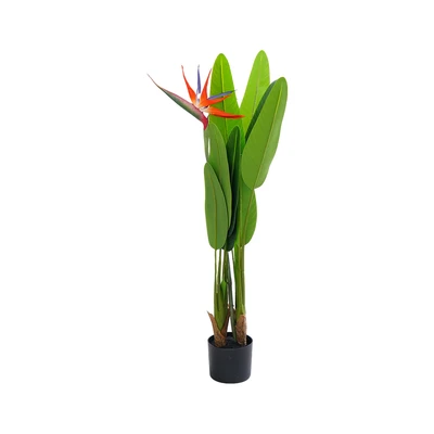 Gambar Informa Tanaman Artifisial Strelitzia Dengan Pot 65x55x100 cm - Hijau