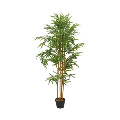 Gambar Informa Tanaman Artifisial Bamboo Dengan Pot 90x90x155 cm - Hijau